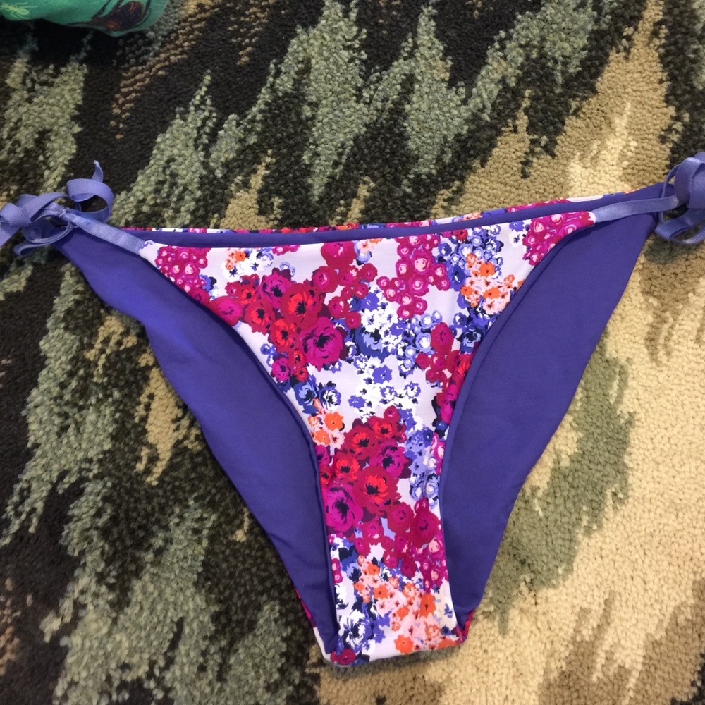 L space side tie bikini bottom